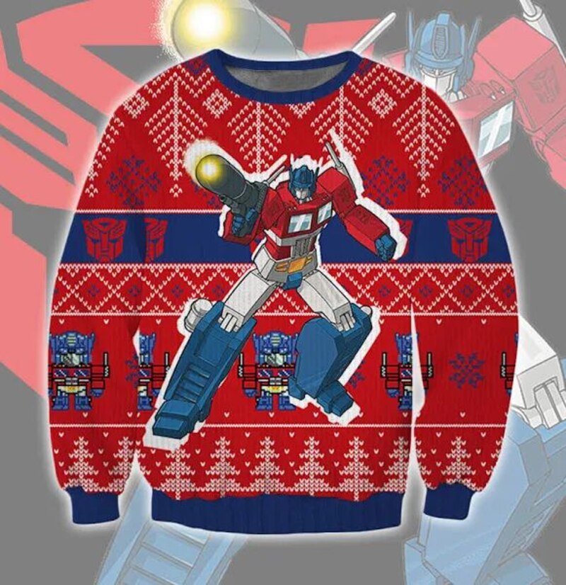 Transformers hotsell ugly sweater